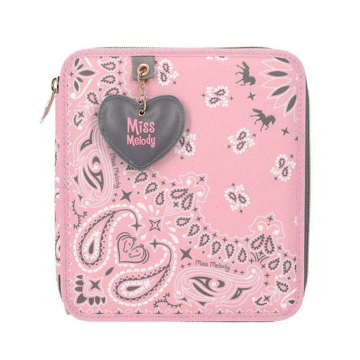 Miss Melody 2-Fach Federtasche mit Anhänger BANDANA