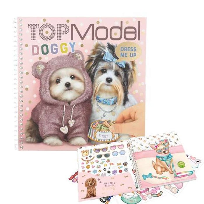 TOPModel Dress Me Up Stickerbuch DOGGY