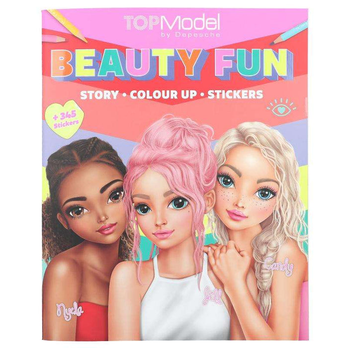 TOP모델 색칠 공부 BEAUTY FUN