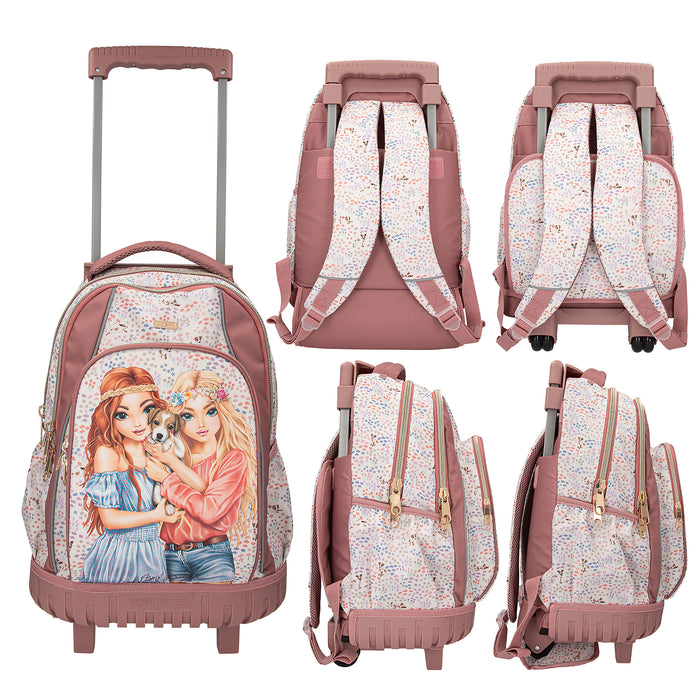 TOPModel Schulrucksack Trolley VELO FLEUR