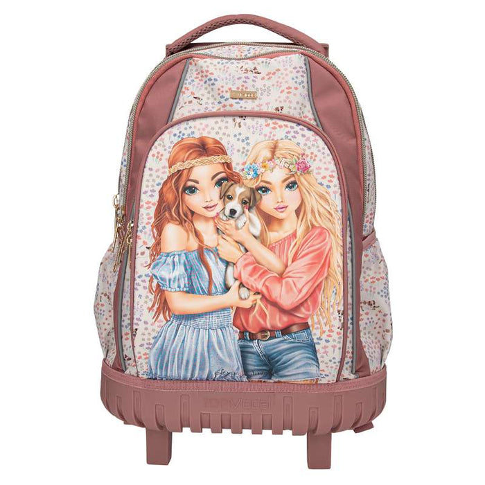 TOPModel Schulrucksack Trolley VELO FLEUR