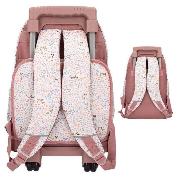 TOPModel Schulrucksack Trolley VELO FLEUR