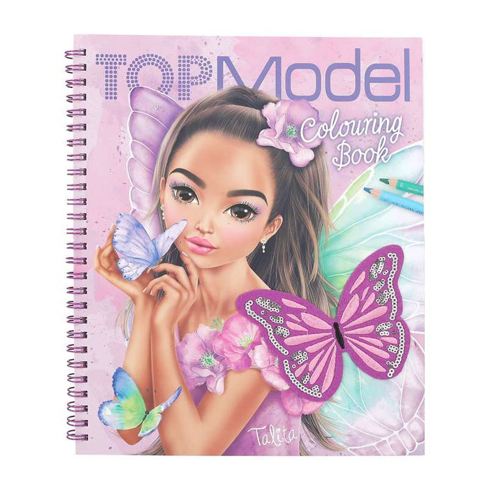 TOPModel Malbuch mit Pailletten FAIRY LOVE