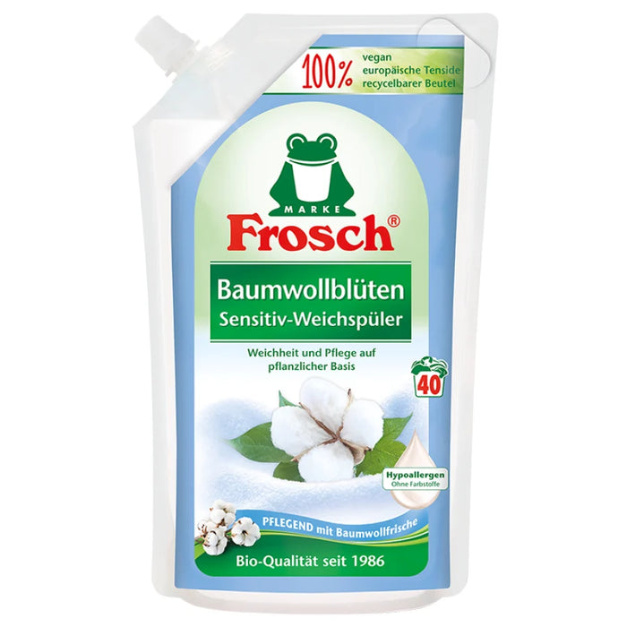 Frosch Baumwollblüte Sensitiv-Weichspüler 1000ml