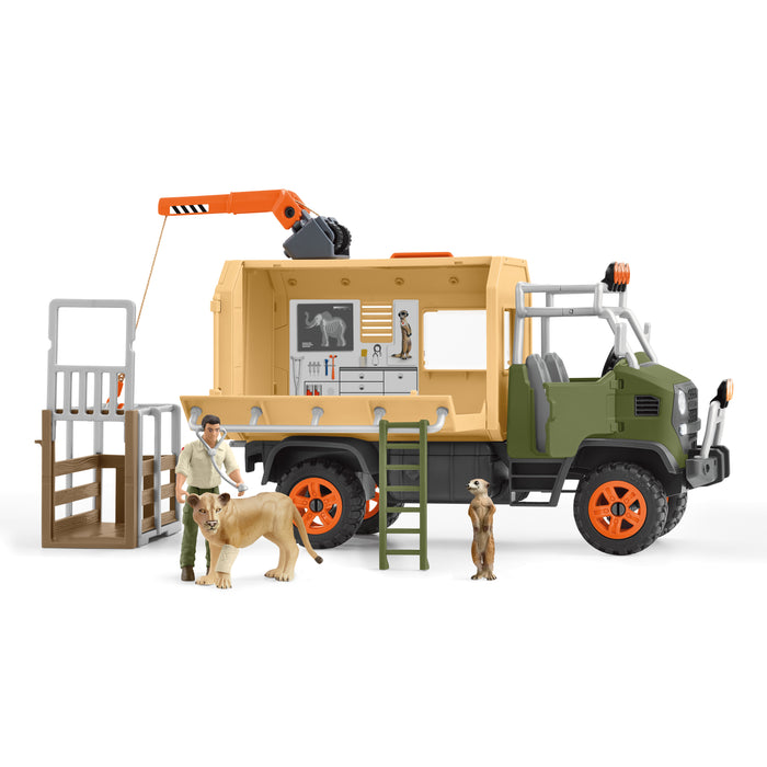 Schleich 42475 Großer Truck Tierrettung