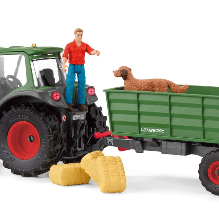 Schleich 42608 Traktor mit Anhänger