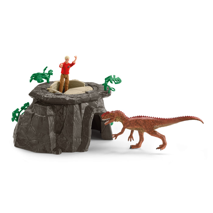 Schleich 42656 Dino Tempel-Eroberung Mega-Set