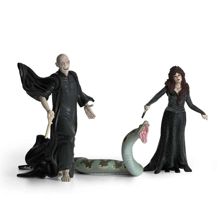 Schleich 42684 Lord Voldemort™, 내기니 &amp; 벨라트릭스 레스트랭