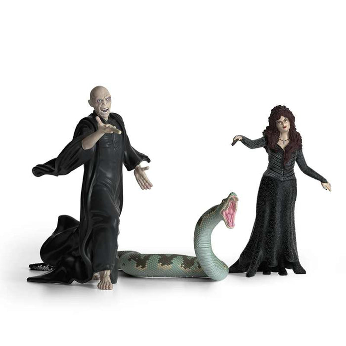 Schleich 42684 Lord Voldemort™, 내기니 &amp; 벨라트릭스 레스트랭