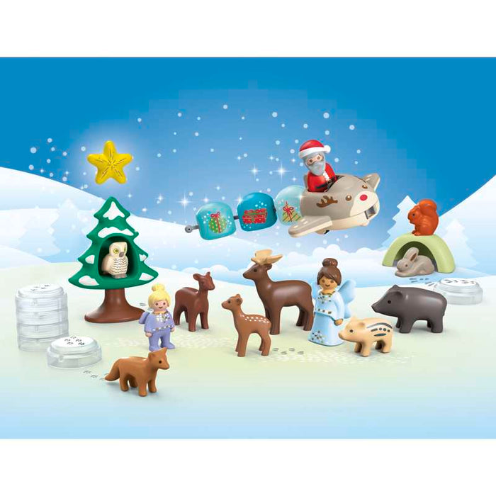 Playmobil 70297 1.2.3: Adventskalender Schneeweihnacht