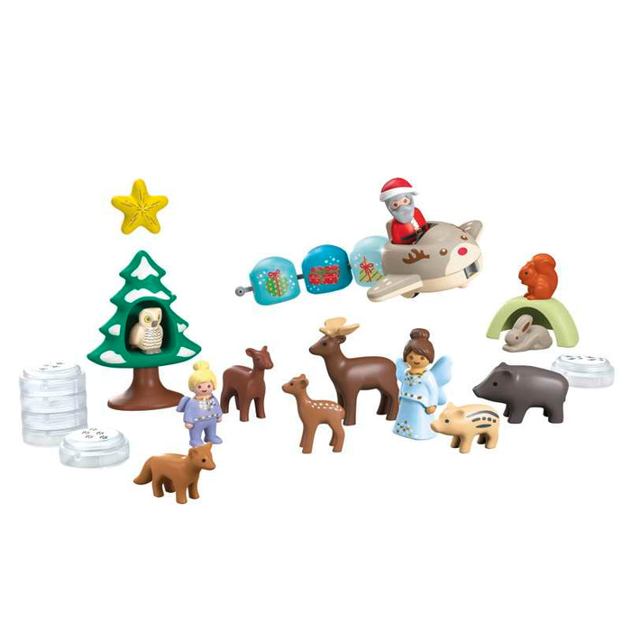 Playmobil 70297 1.2.3: Adventskalender Schneeweihnacht