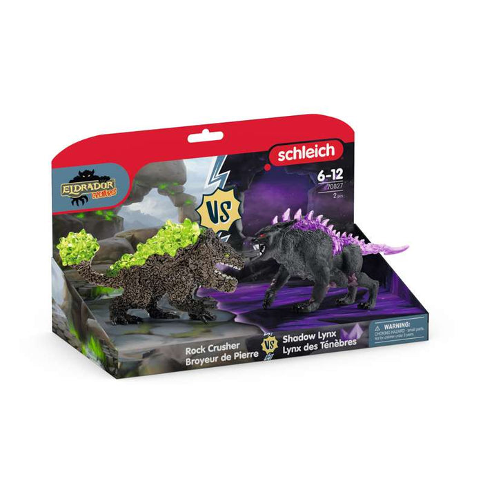 Schleich 70827 Shadow Lynx 대 록 브레이커