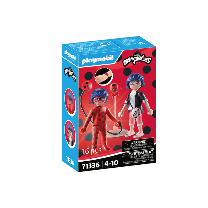 Playmobil 71336 Miraculous: Marinette & Ladybug