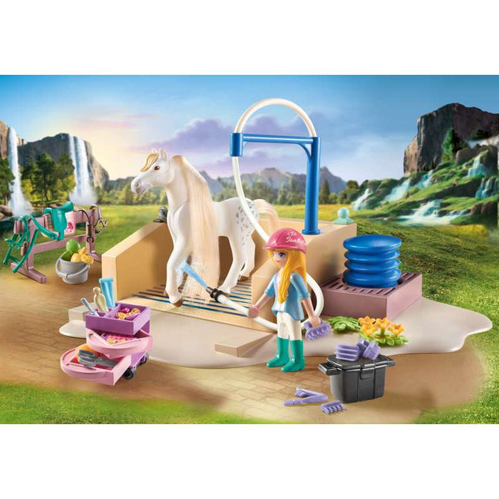 Playmobil 71354 Isabella & Lioness mit Waschplatz