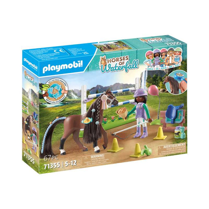 Playmobil 71355 Zoe & Blaze mit Turnierparcours