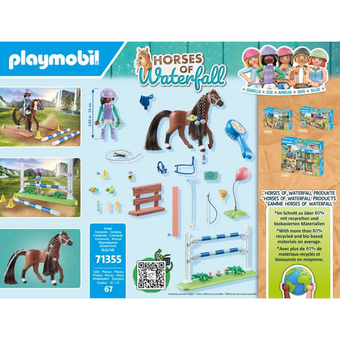 Playmobil 71355 Zoe & Blaze mit Turnierparcours