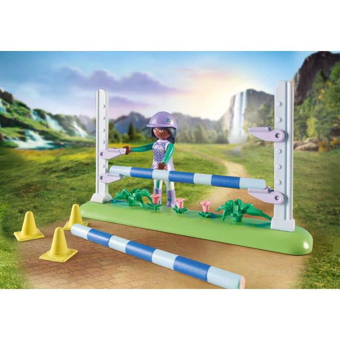 Playmobil 71355 Zoe & Blaze mit Turnierparcours