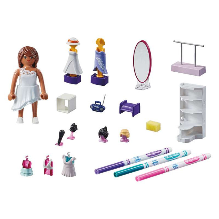 Playmobil 71373 PLAYMOBIL Color: Fashion Design Set