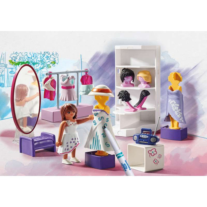 Playmobil 71373 PLAYMOBIL Color: Fashion Design Set