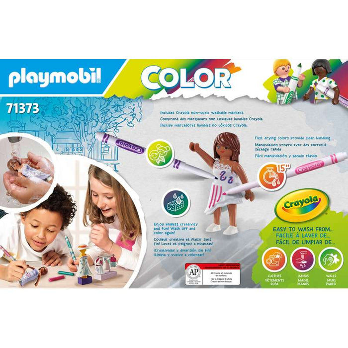 Playmobil 71373 PLAYMOBIL Color: Fashion Design Set