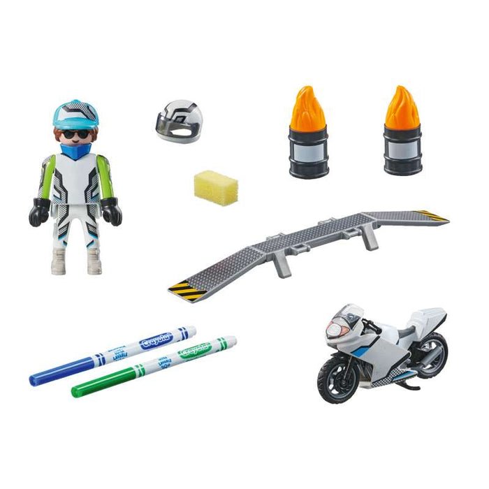 Playmobil 71377 PLAYMOBIL Color: Motorrad