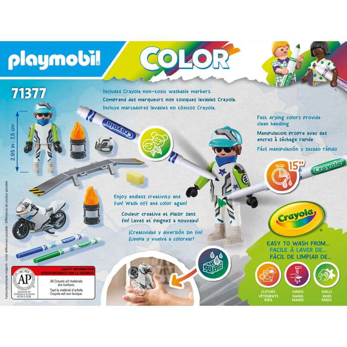 Playmobil 71377 PLAYMOBIL Color: Motorrad