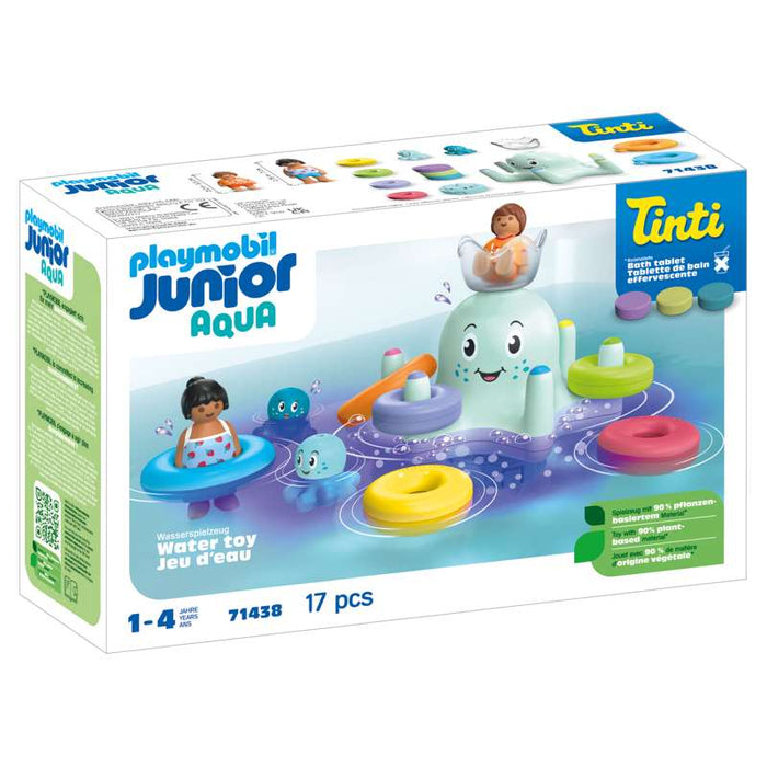 Playmobil 71438 1.2.3 AQUA & Tinti: Bunter Tintenfisch