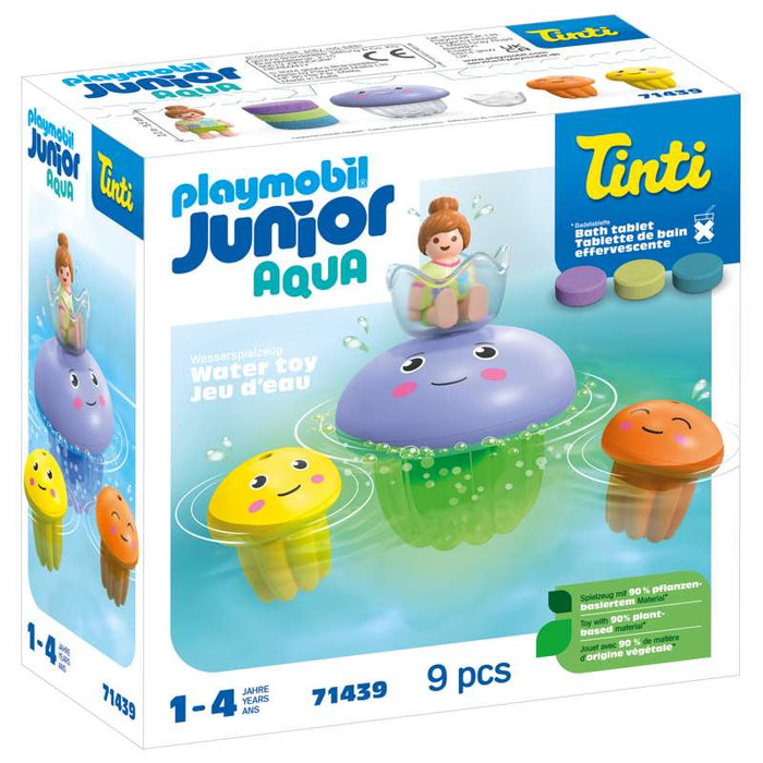 Playmobil 71439 1.2.3 AQUA & Tinti: Bunte Quallenfamilie