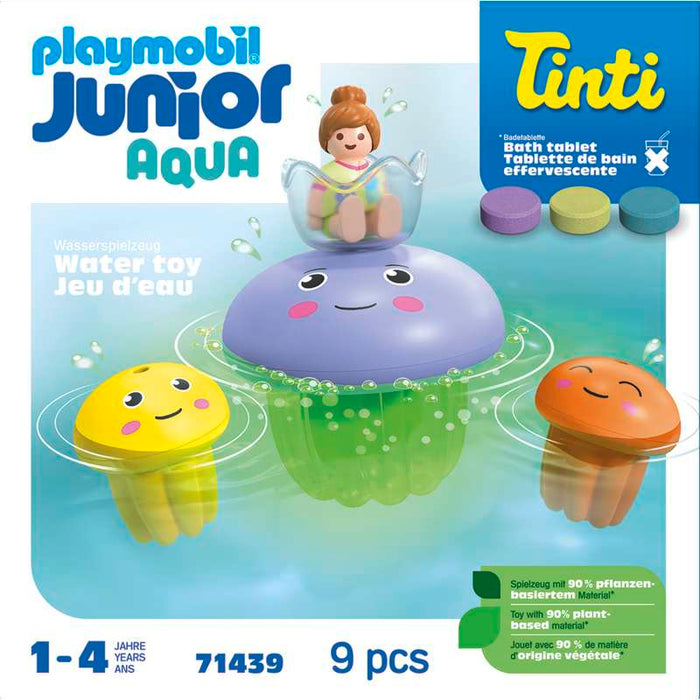 Playmobil 71439 1.2.3 AQUA & Tinti: Bunte Quallenfamilie