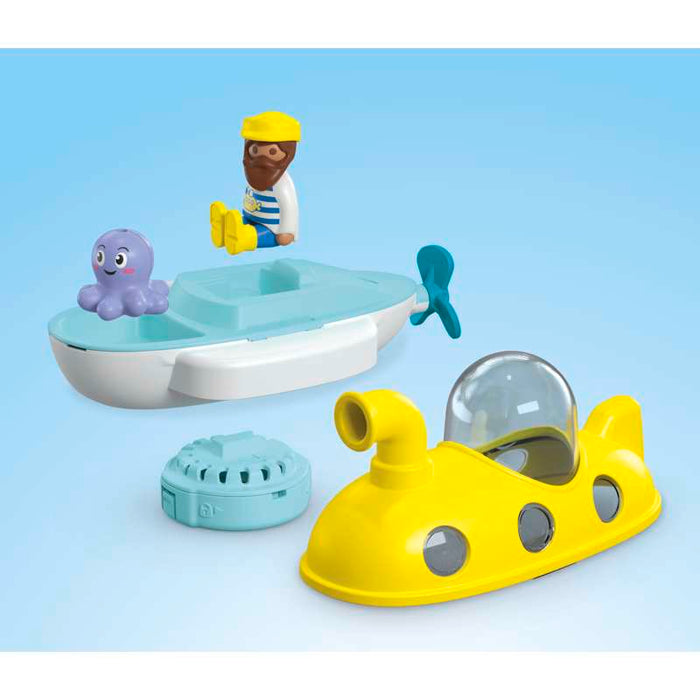 Playmobil 71440 1.2.3 AQUA & Tinti: Buntes U-Boot