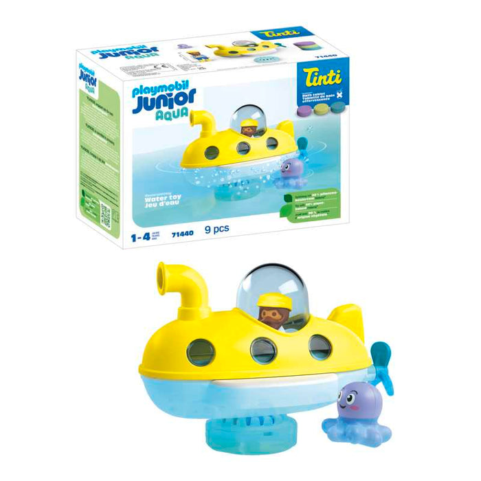 Playmobil 71440 1.2.3 AQUA & Tinti: Buntes U-Boot