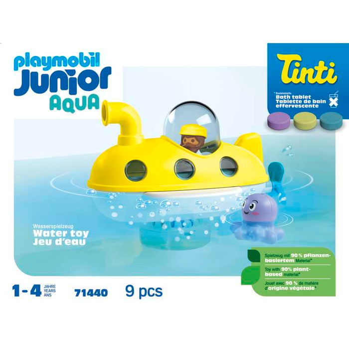 Playmobil 71440 1.2.3 AQUA & Tinti: Buntes U-Boot