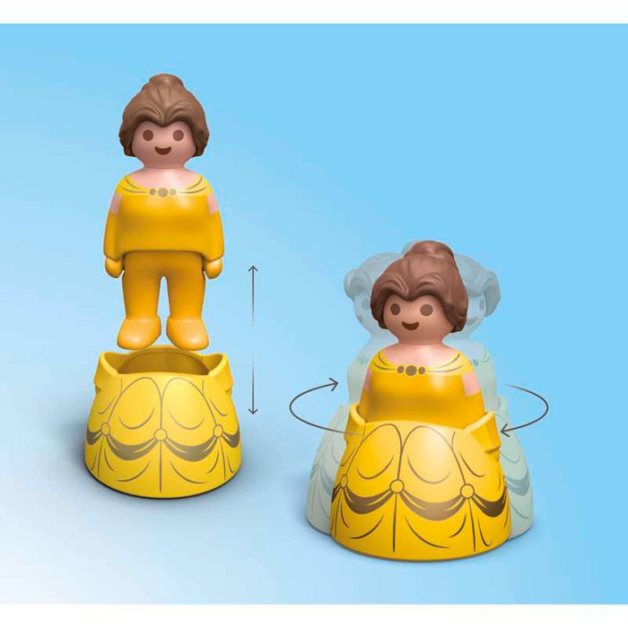 Playmobil 71458 1.2.3 & Disney: Belles Spielturm mit Melodie