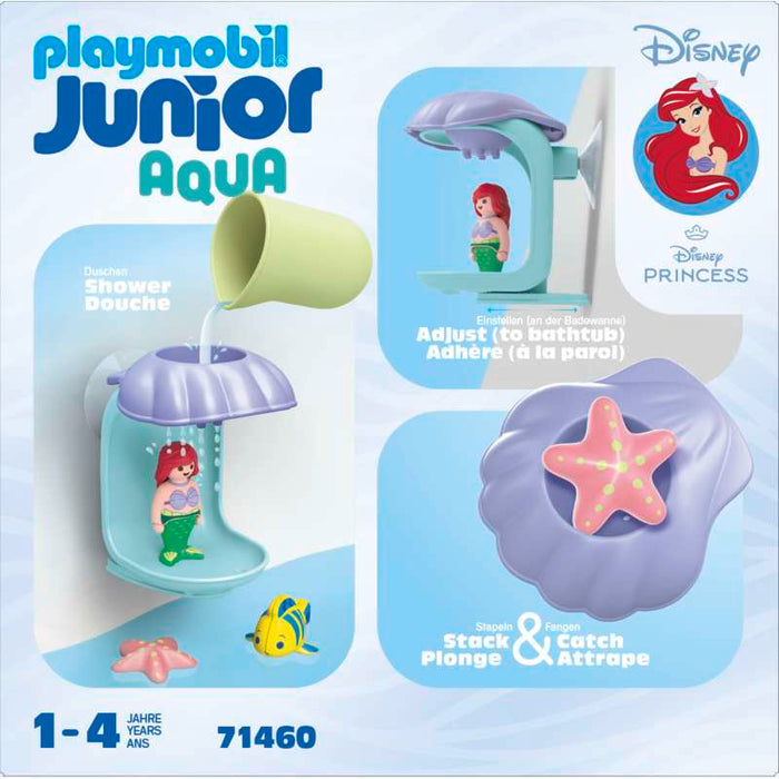 Playmobil 71460 1.2.3 & Disney: Arielles Muscheldusche