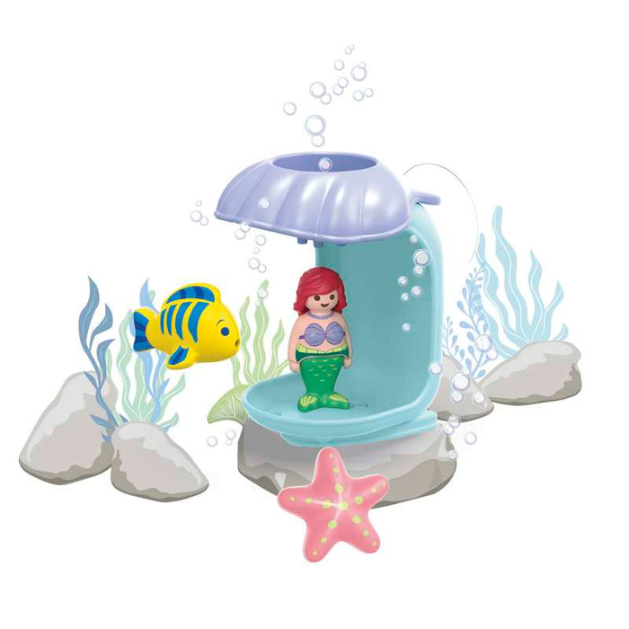 Playmobil 71460 1.2.3 & Disney: Arielles Muscheldusche