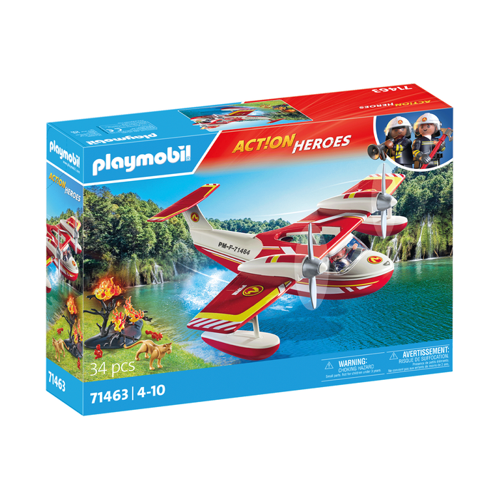 Playmobil 71463 Feuerwehrflugzeug mit Löschfunktion