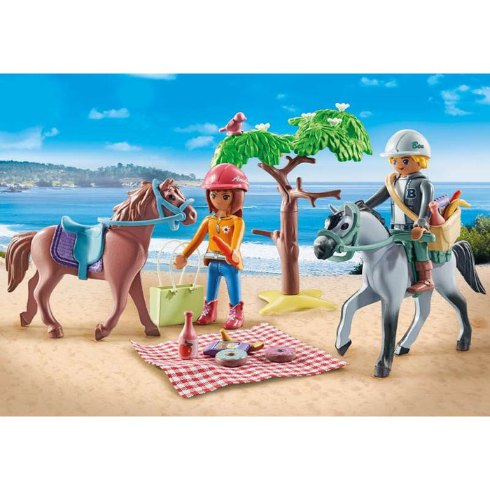 Playmobil 71470 Reitausflug an den Strand mit Amelia und Ben