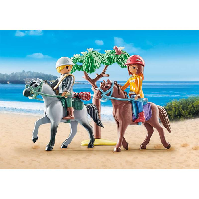 Playmobil 71470 Reitausflug an den Strand mit Amelia und Ben