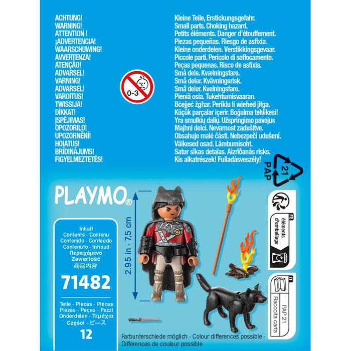 Playmobil 71482 Krieger mit Wolf