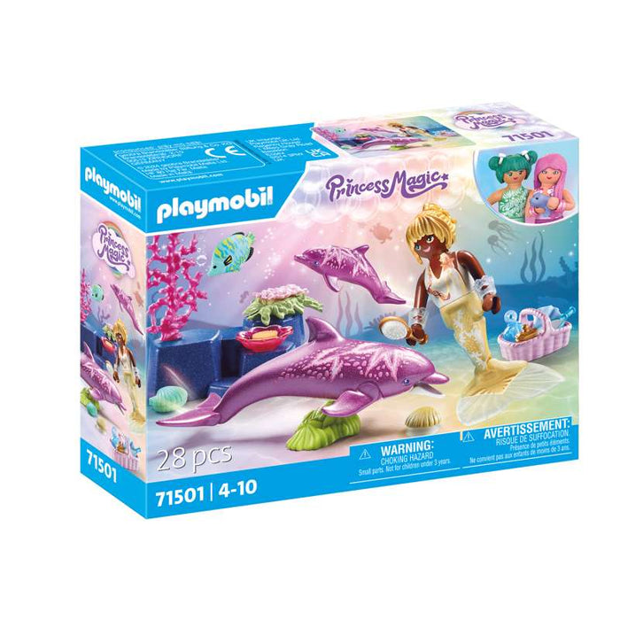 Playmobil 71501 Meerjungfrau mit Delfinen