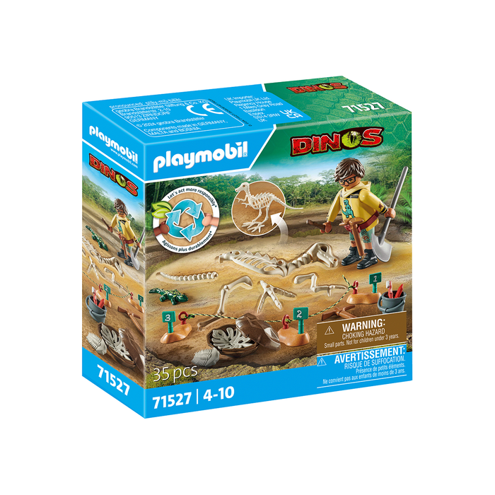 Playmobil 71527 Ausgrabungsstätte mit Dino-Skelett