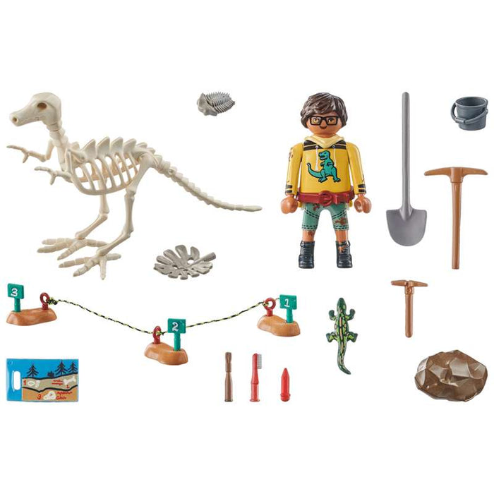 Playmobil 71527 Ausgrabungsstätte mit Dino-Skelett