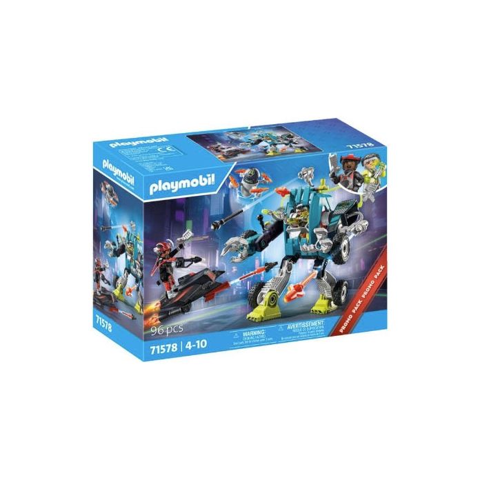 Playmobil 71578 Roboter vs. Fluggleiter