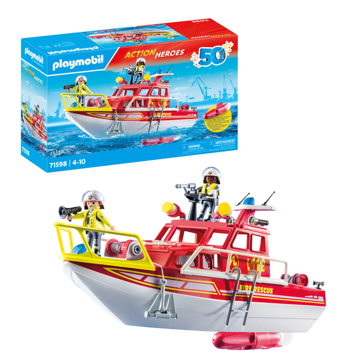 Playmobil 71598 Feuerlöschboot