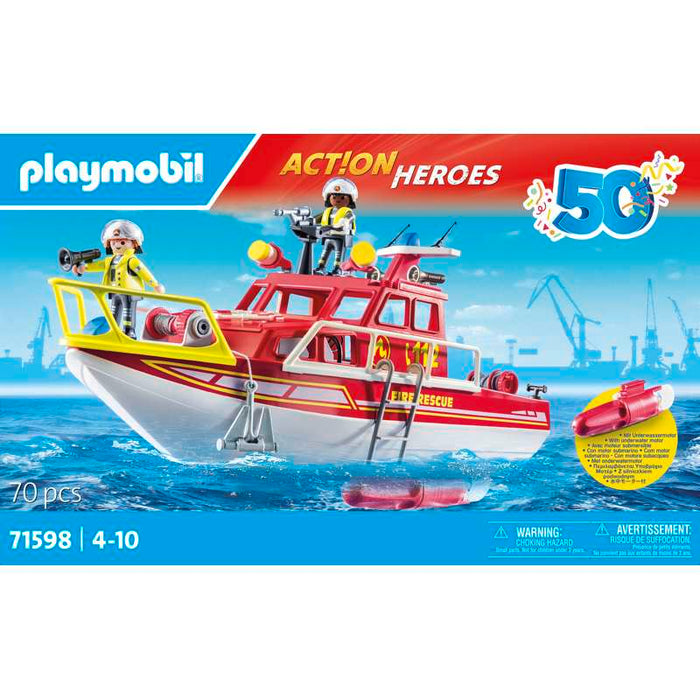 Playmobil 71598 Feuerlöschboot