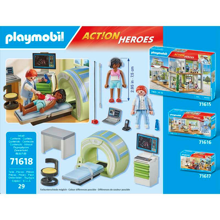 Playmobil 71618 MRT mit Patient