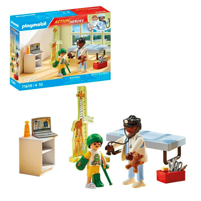 Playmobil 71619 Kinderarzt mit Teddybär