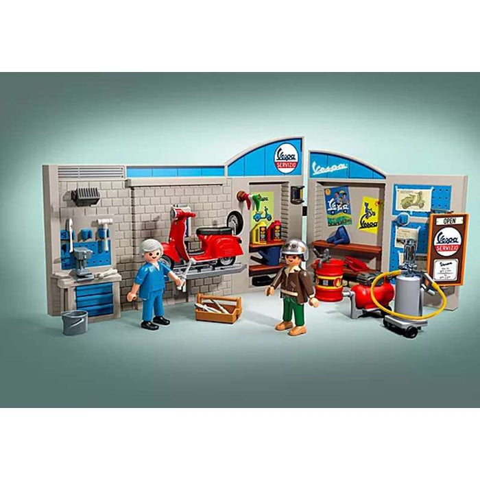 Playmobil 71620 60s Vespa Garage