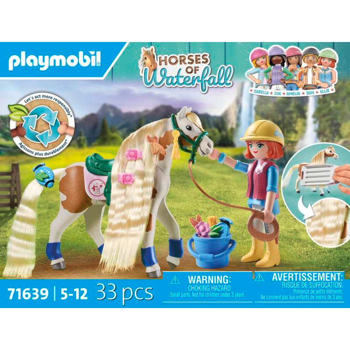 Playmobil 71639 Ellie & Pferd mit Kreppeisen