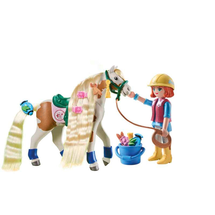 Playmobil 71639 Ellie & Pferd mit Kreppeisen